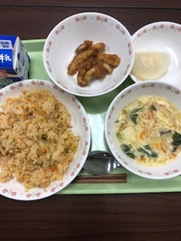 写真：9月14日の給食