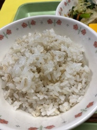 写真：麦ご飯