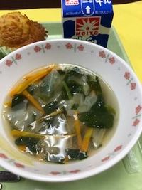 写真：野菜スープ