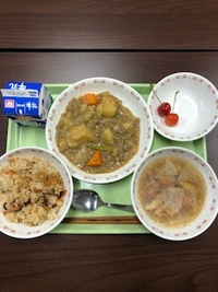 写真：7月2日の給食