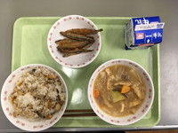 写真：6月29日の給食