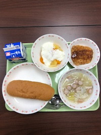 写真：6月26日の給食