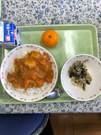 写真：6月22日の給食