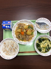 写真：6月21日の給食