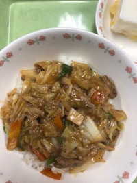 写真：回鍋肉丼