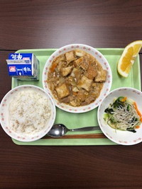 写真：6月4日の給食