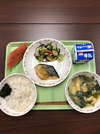 写真：5月31日の給食
