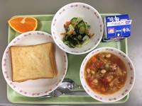 写真：5月29日の給食