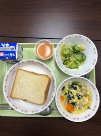 写真：5月25日の給食
