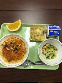 写真：5月22日の給食