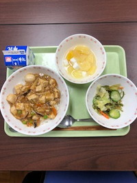 写真：5月21日の給食