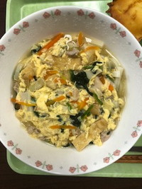 写真：かきたまうどん