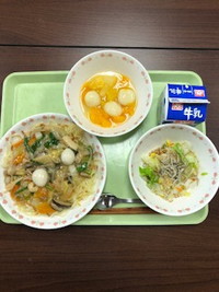 写真：5月11日の給食