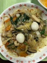 写真：あんかけ焼きそば
