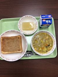 写真：5月10日の給食