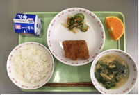 写真：4月26日の給食