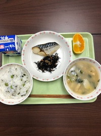 写真：4月24日の給食