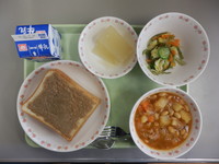 写真：4月20日の給食