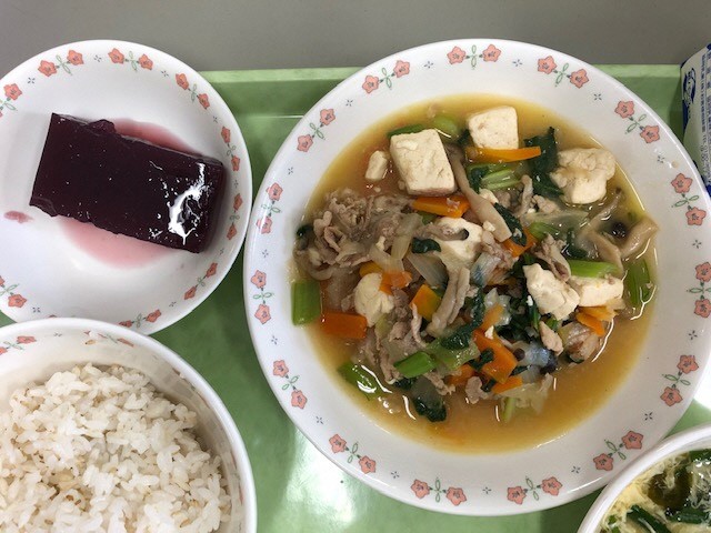 10月12日給食
