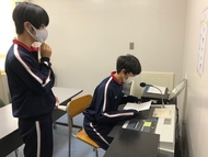生徒会朝礼