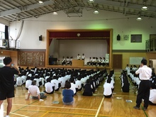 生徒会選挙の様子です