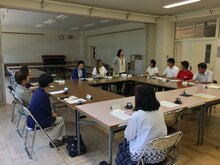 学校運営連絡協議会の様子です