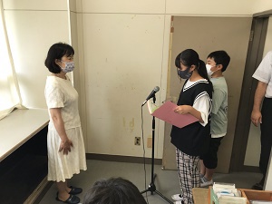 離任式の様子1