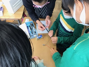 実験の様子
