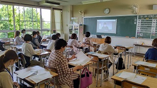 保護者会 学級の様子