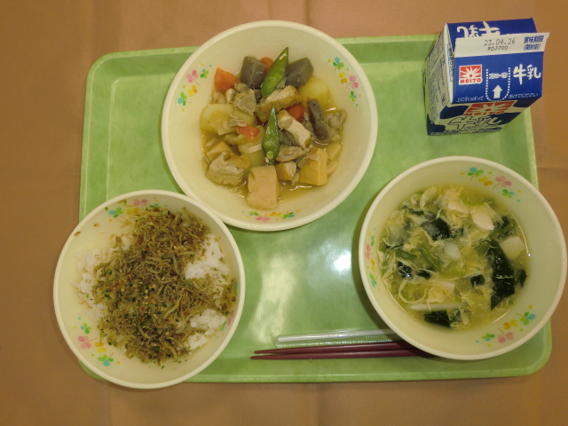 今日の給食
