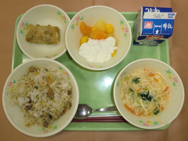 今日の給食