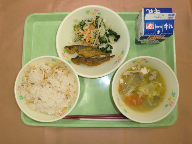今日の給食