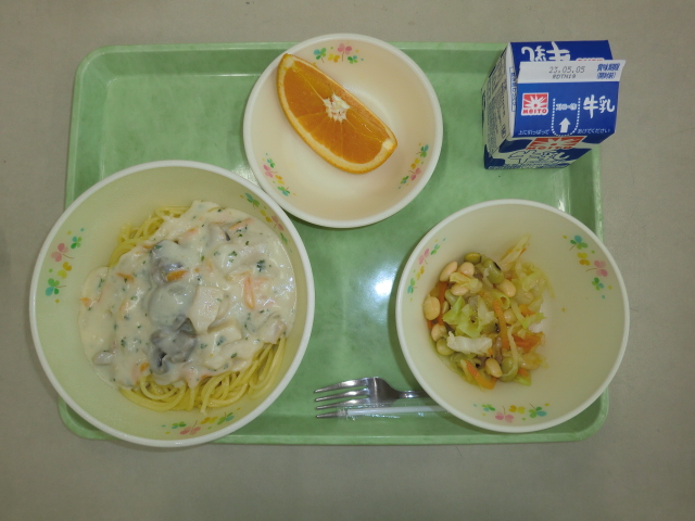 今日の給食