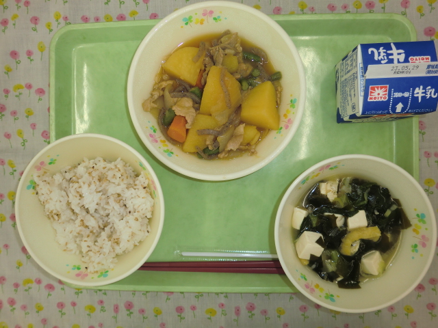 今日の給食