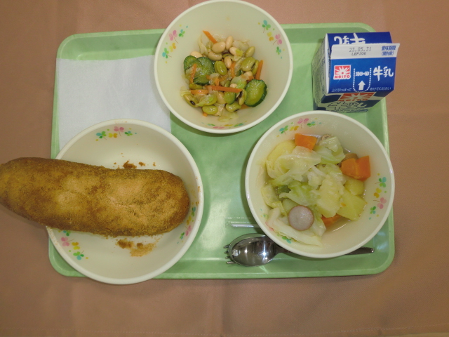 今日の給食
