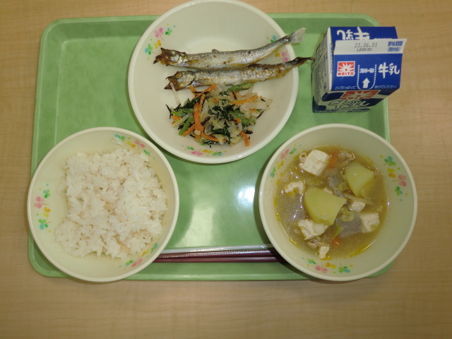 今日の給食
