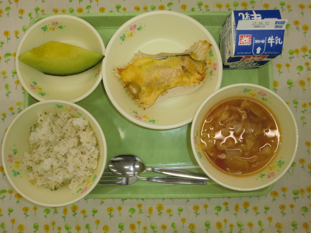 今日の給食