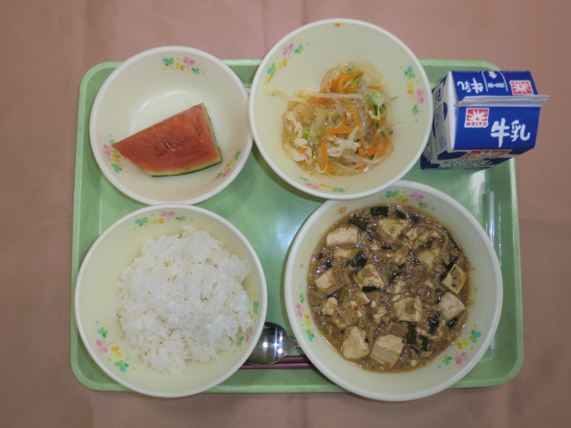 今日の給食