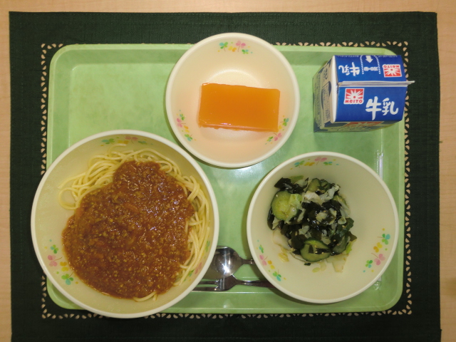 今日の給食