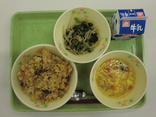 今日の給食