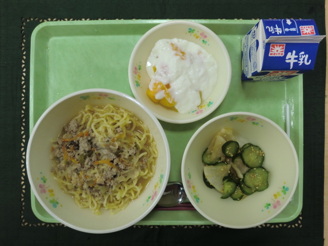 今日の給食