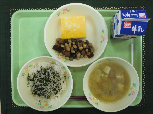 今日の給食