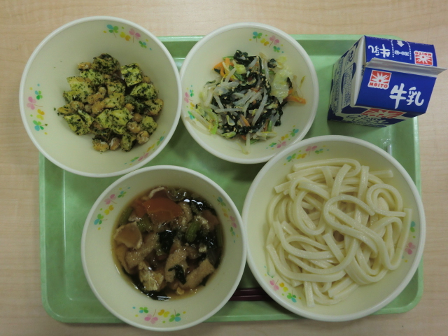 今日の給食