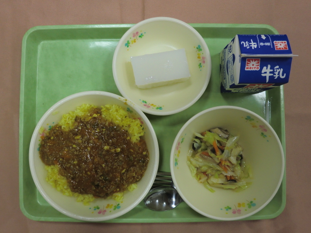 今日の給食