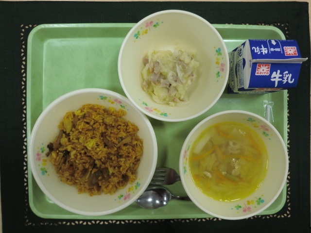 今日の給食