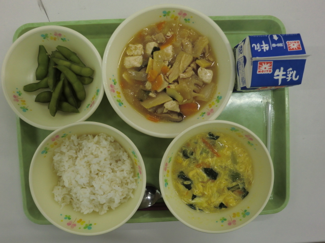 今日の給食