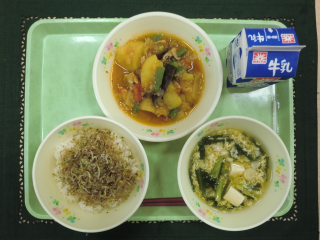 今日の給食