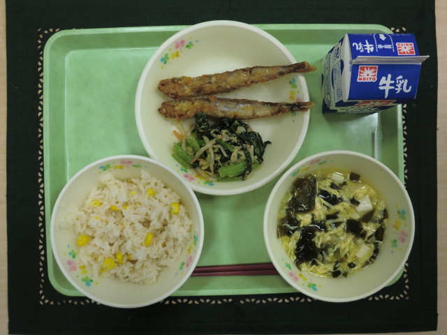 今日の給食