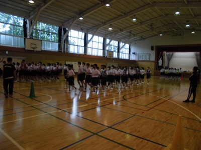 学年練習