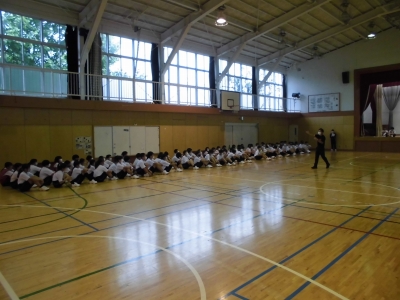 学年練習